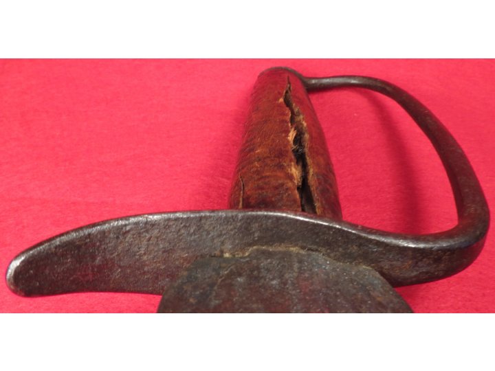 Confederate “D” Guard Bowie Knife with Scabbard